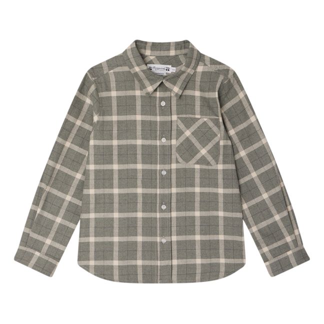 Tango Checked Shirt | Grigio chiné