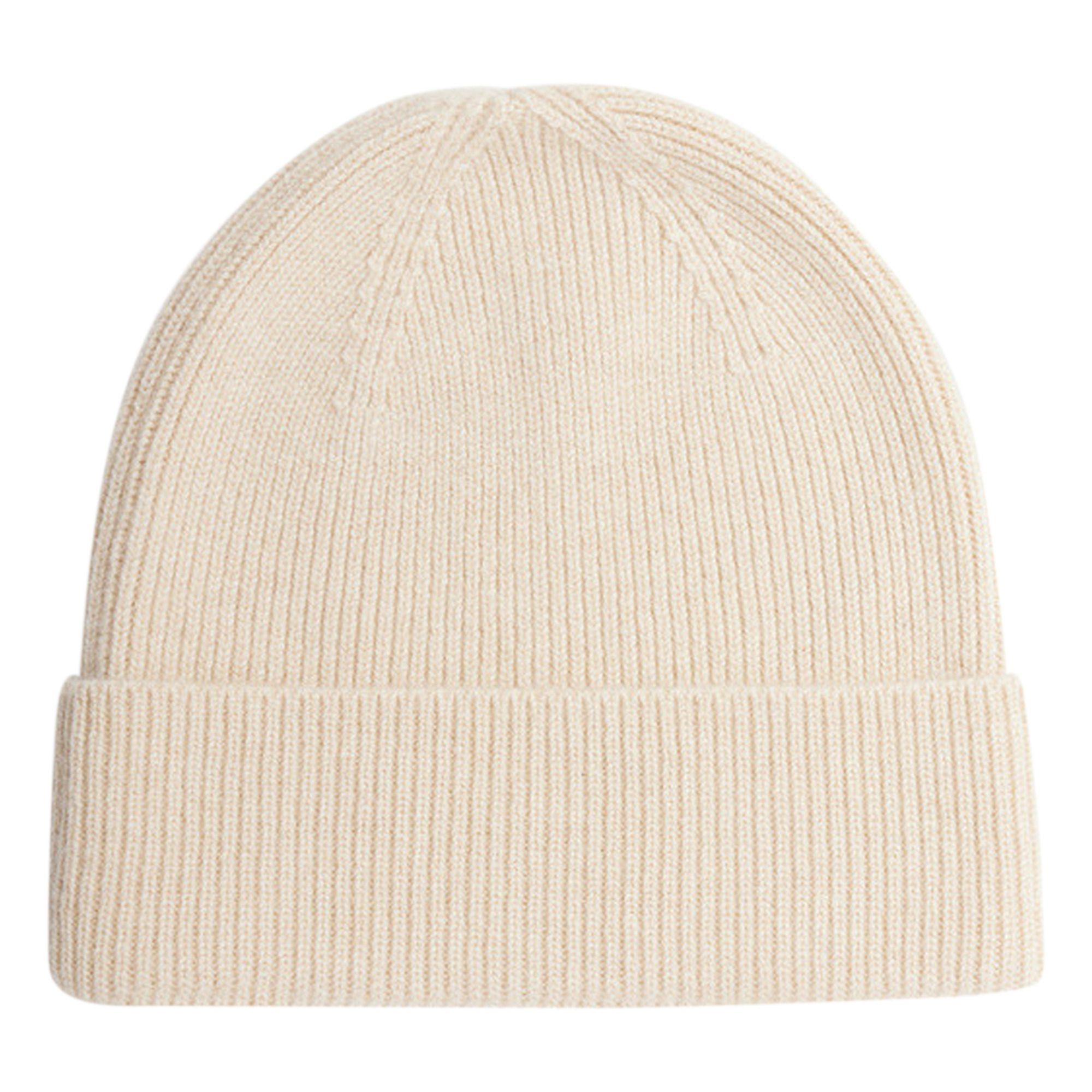 Benny Cashmere Beanie | Beige- Product image n°0