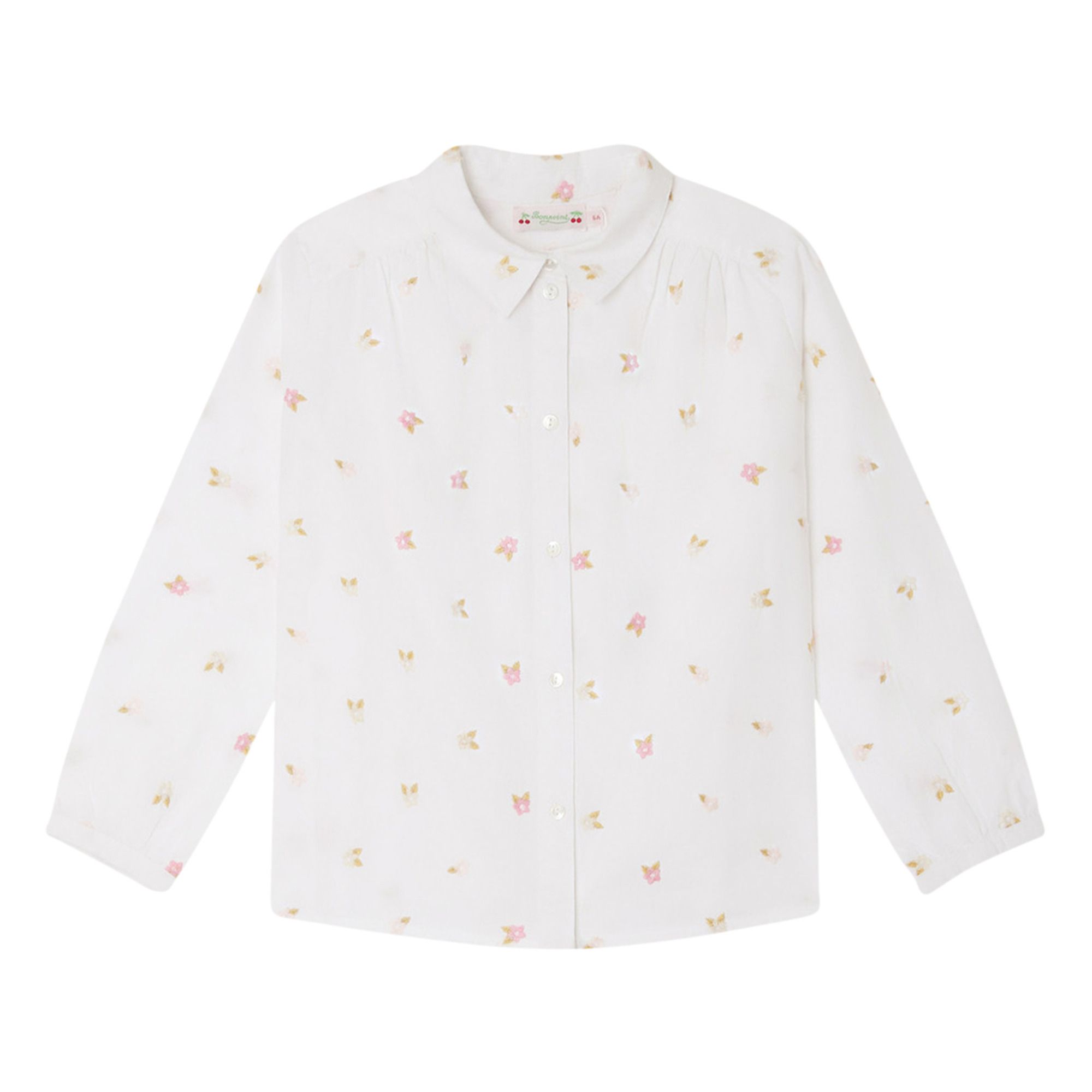 Basiline Embroidered Blouse | Blanco- Imagen del producto n°0
