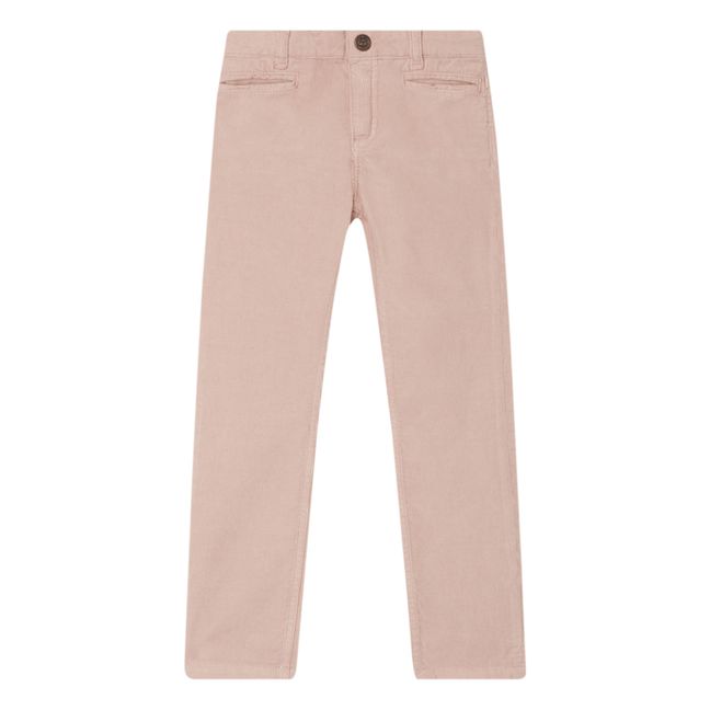 Brook Corduroy Trousers | Pale pink