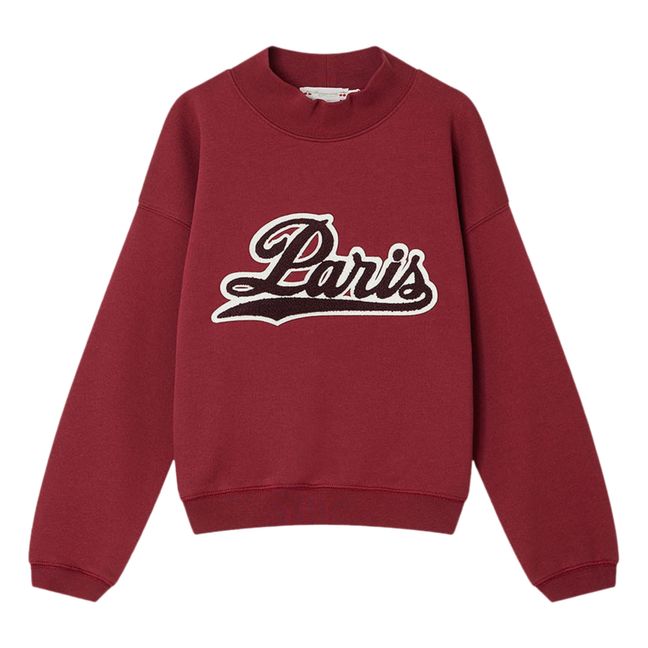 Paris Bart Sweatshirt | Burdeos