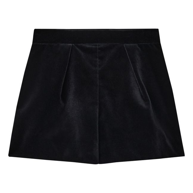 Flash Velvet Shorts -  Occasionwear Collection  | Negro