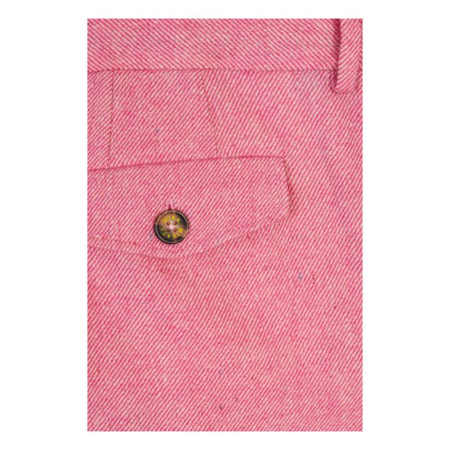 Sacred Valley Tweed Wool Trousers | Rosa