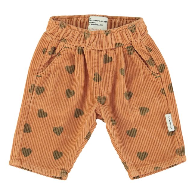 Heart Trousers | Orange