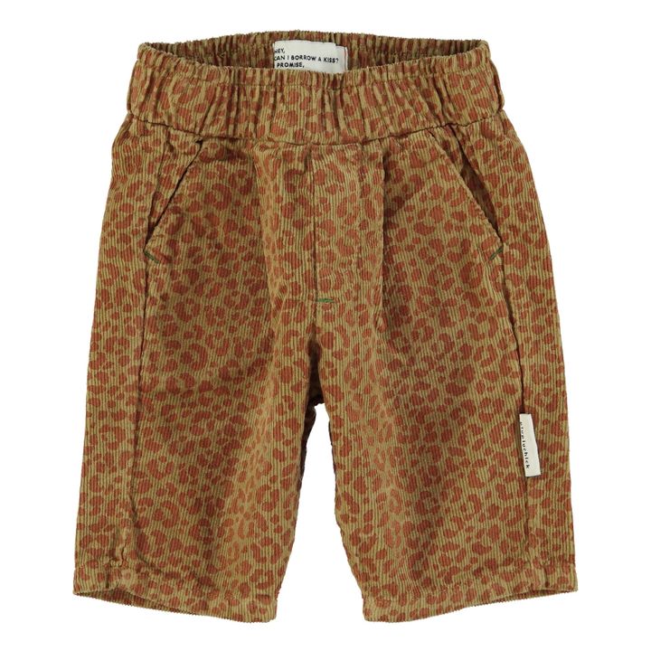 Leopard Print Trousers | Light brown- Product image n°7