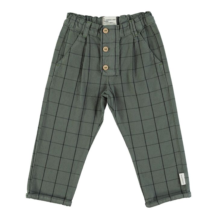 Checkered Trousers | Verde- Imagen del producto n°0