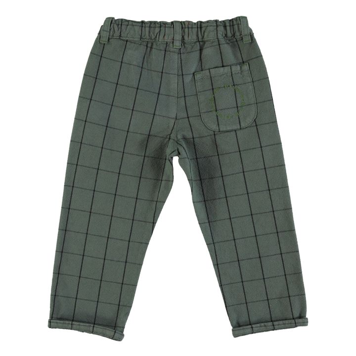 Checkered Trousers | Verde- Imagen del producto n°7