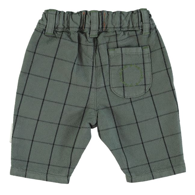 Checkered Trousers | Verde
