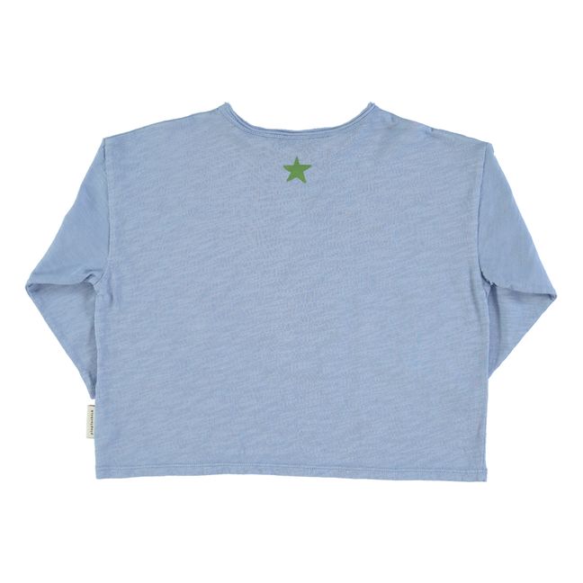 T-shirt How Are You | Bleu