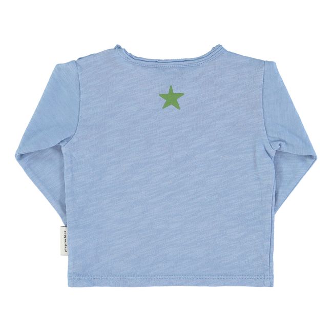 T-shirt How Are You | Bleu