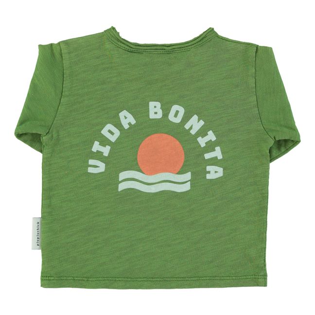 Vida Bonita T-shirt Green