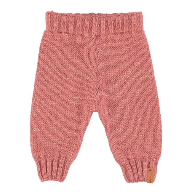 Knitted Leggings Coral