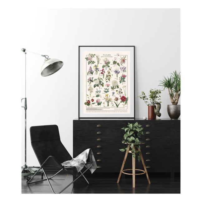 Treasures of the BNF Flower Poster