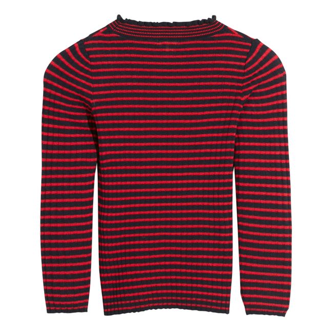 Goura Ribbed Jumper Rosso