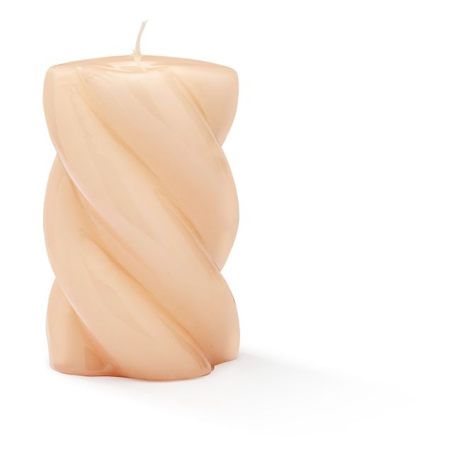Bougie Blunt twisted - 9cm Nude