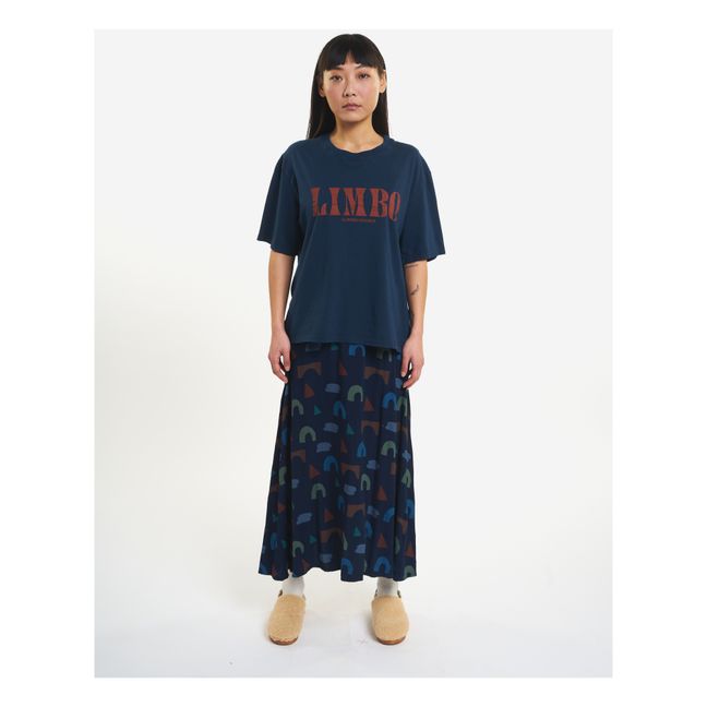 Limbo Organic Cotton Oversize T-shirt - Women’s Collection  | Nachtblau