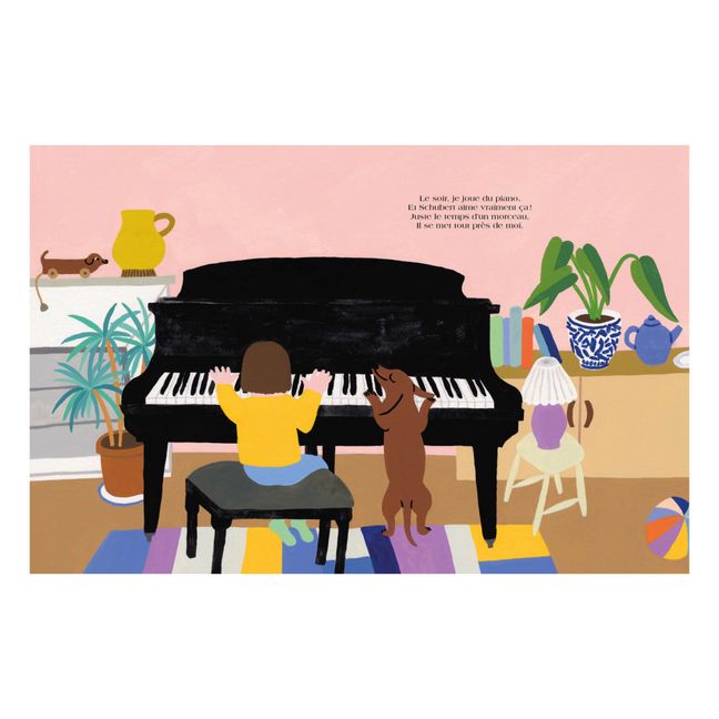 Livre Schubert le chien musicien - A. Leone & L. Maupetit