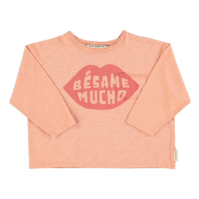 Bésame Mucho T-shirt | Naranja