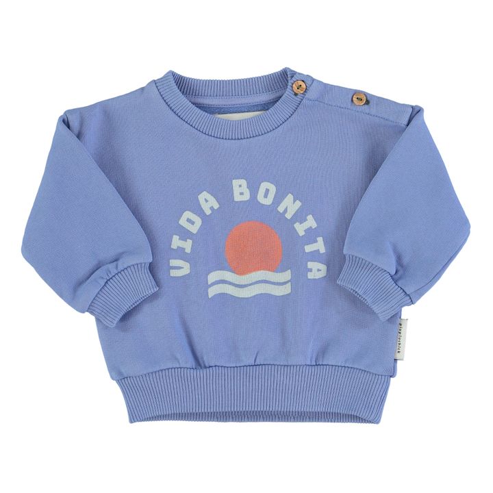 Vida Bonita Sweatshirt | Blue- Product image n°7