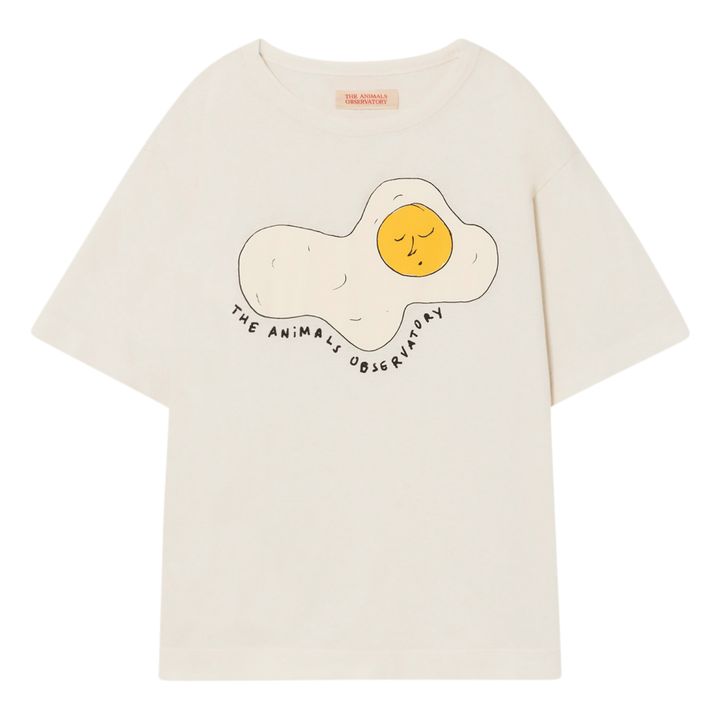 Rooster Egg T-Shirt Cream- Product image n°0