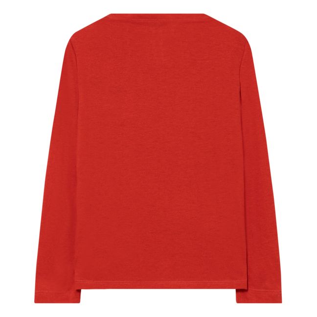 Deer Turtleneck | Rojo