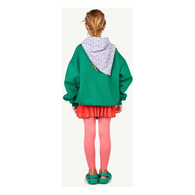 Bird Velvet Skirt | Rojo