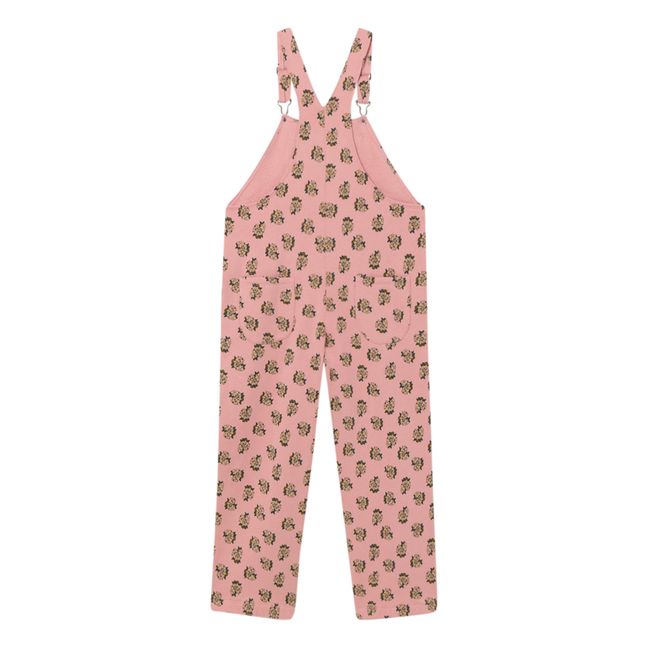 Mule Patterned Overalls Pink