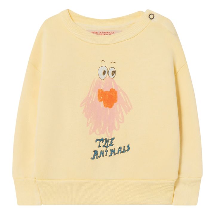 Sweat Bear | Jaune pâle- Image produit n°0