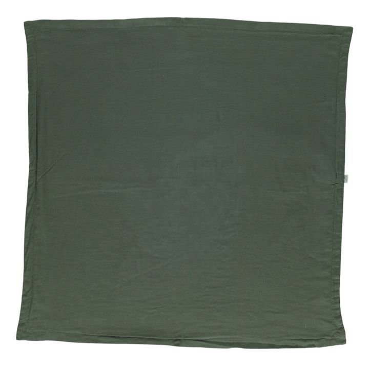 Tamaris Cotton Muslin Pillow Case | Forest Green- Product image n°4