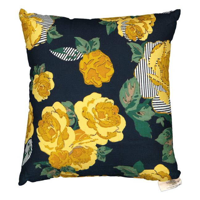 Yellow Rose Cushion | Yellow