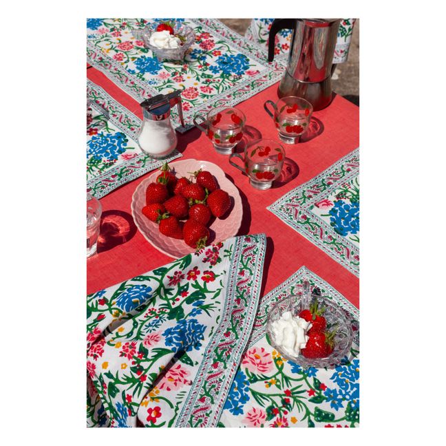 Serviette de table Kerzon sarong | Bleu
