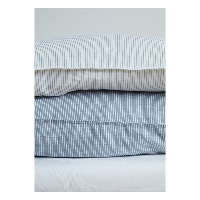 Set di biancheria da letto, in popeline di cotone | Indigo