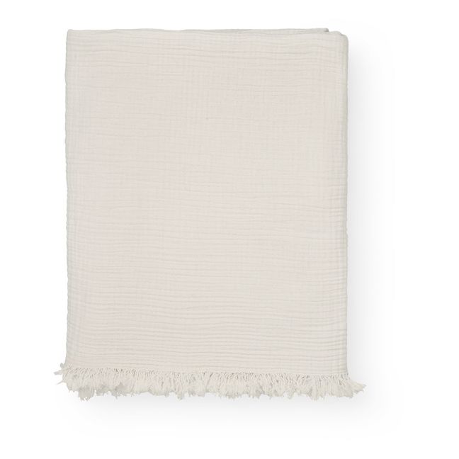 Organic Cotton Blanket | Ecru