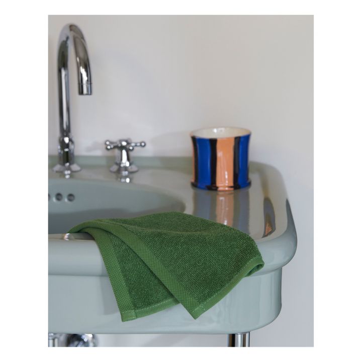Toalla para invitados Mono | Verde Prado- Imagen del producto n°1
