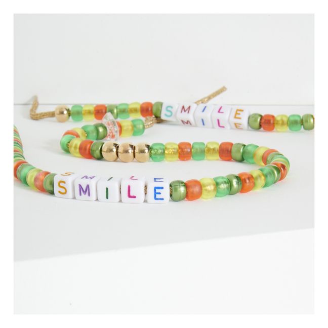 Collier + Bracelet Smile | Vert