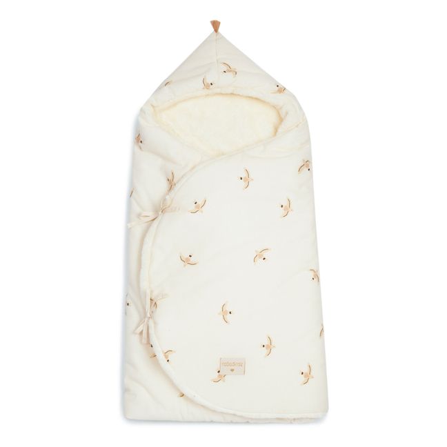 Nid d'ange en coton bio, doublé polaire Cozy