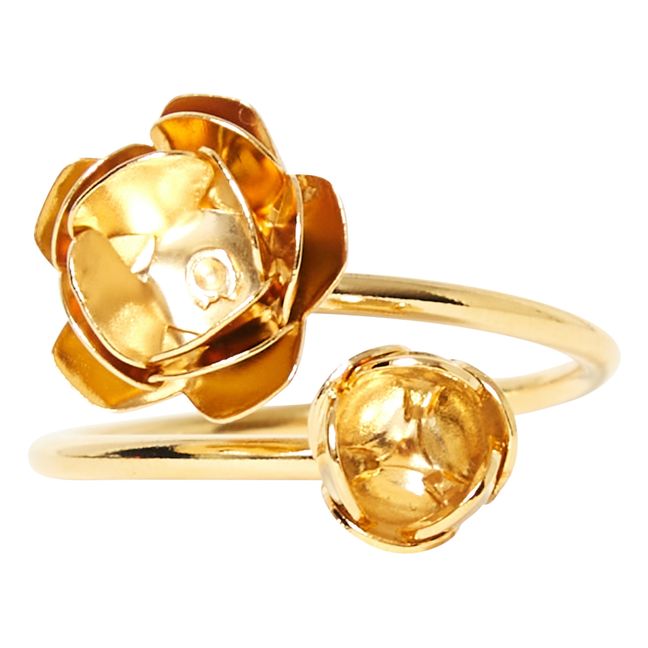Zephir Small Ring | Dorado