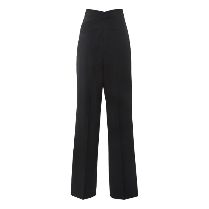 Pantalones de pinzas Siona | Negro- Imagen del producto n°4