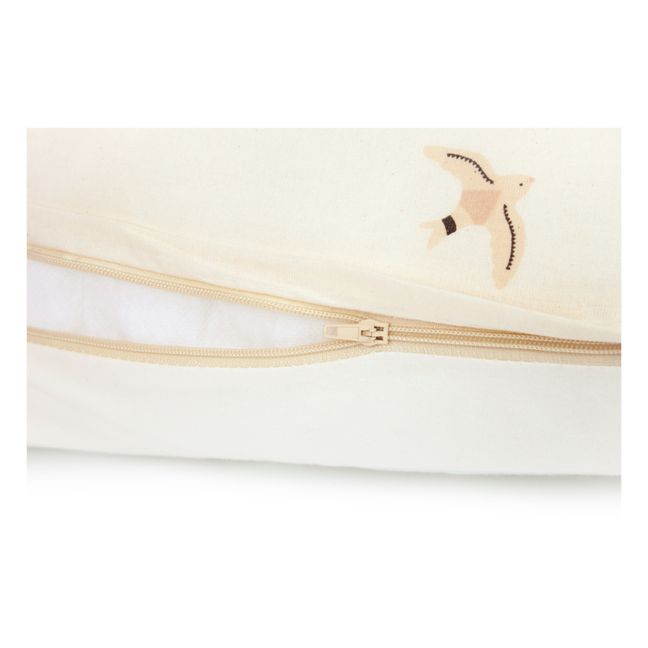 Coussin d'allaitement Sunrise en coton bio | Nude
