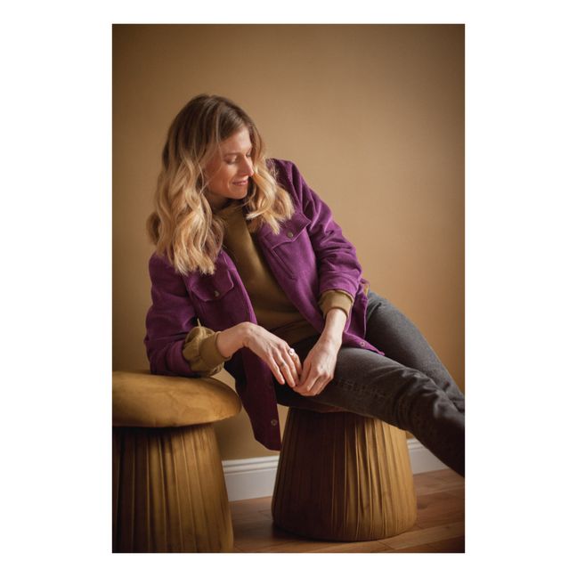 Amanda Corduroy Shirt - Women’s Collection - Violett