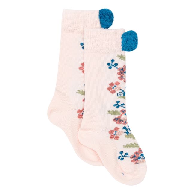 Chelie Long Socks Pale pink