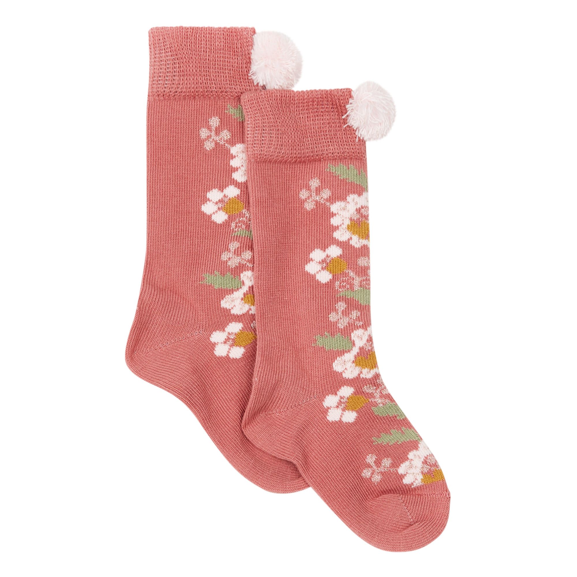 Chelie Long Socks | Pink- Product image n°0
