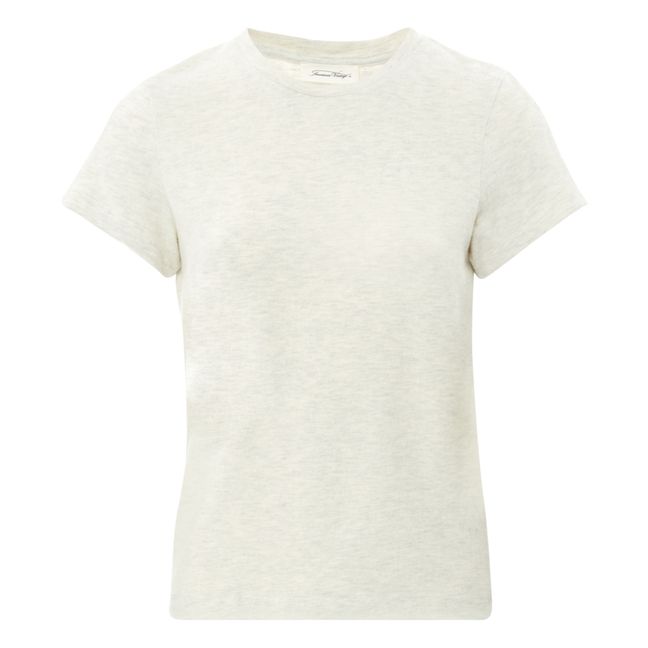 Ypawood Crew Neck T-shirt Grigio chiné