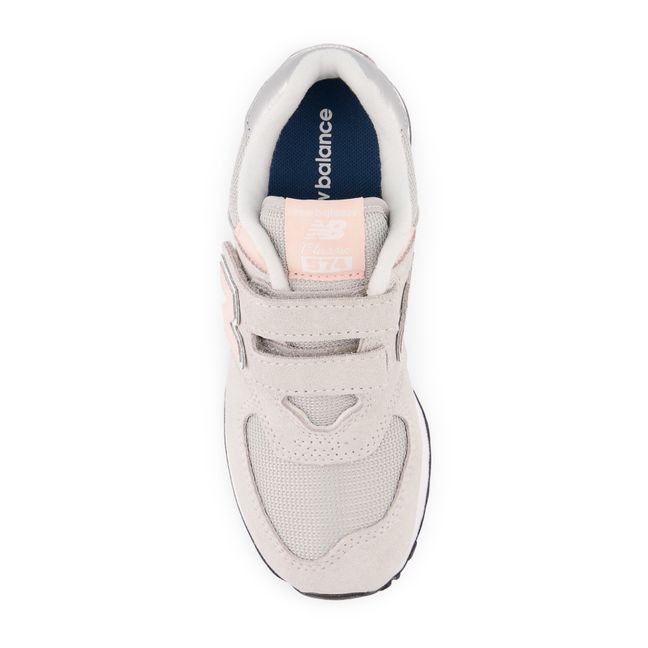 574 Evergreen Velcro Sneakers Pale pink