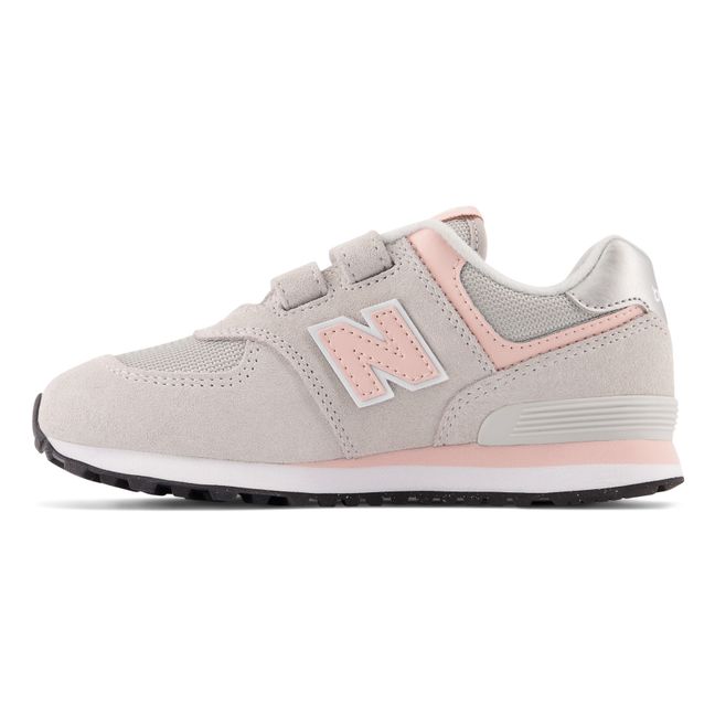 574 Evergreen Velcro Sneakers | Pale pink
