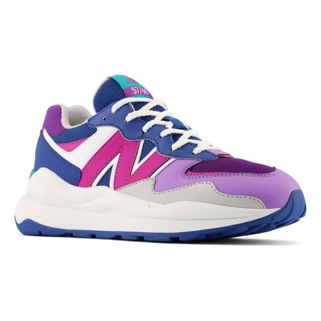 5740 Colourful Lace-Up Sneakers | Blu