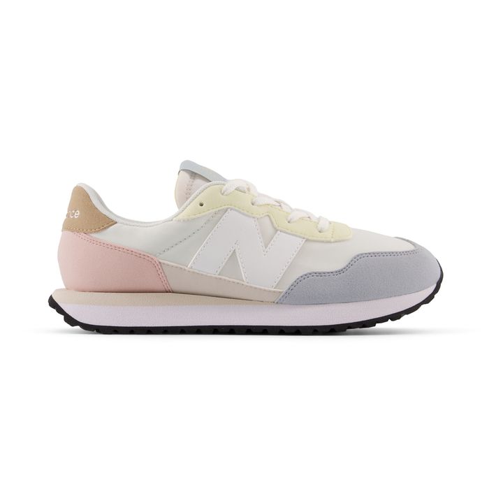 237 Patchwork Lace-Up Sneakers | Beige- Product image n°0