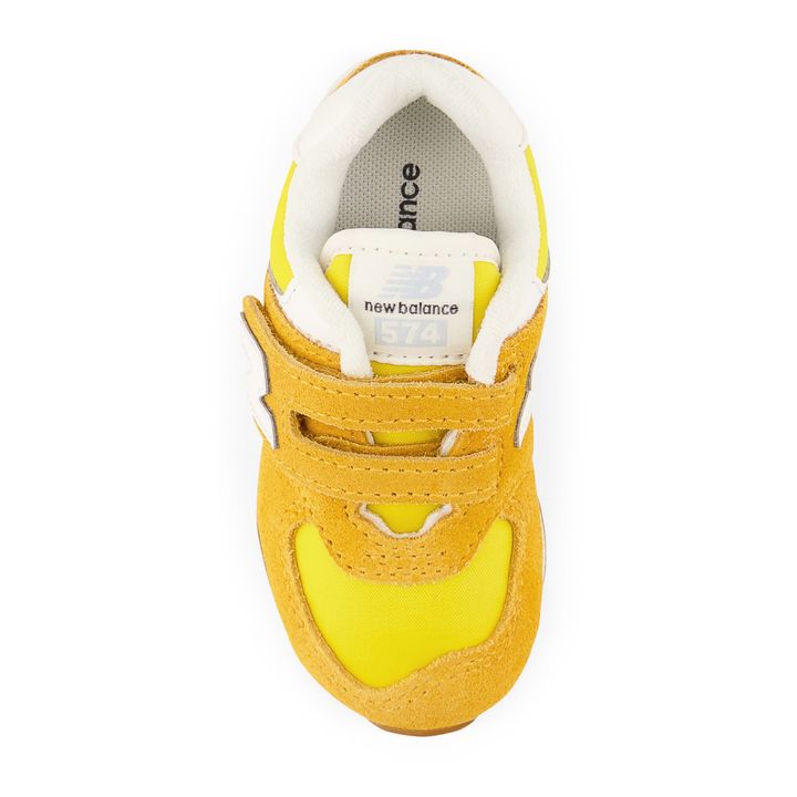574 Retro Bright Velcro Sneakers | Amarillo- Imagen del producto n°2