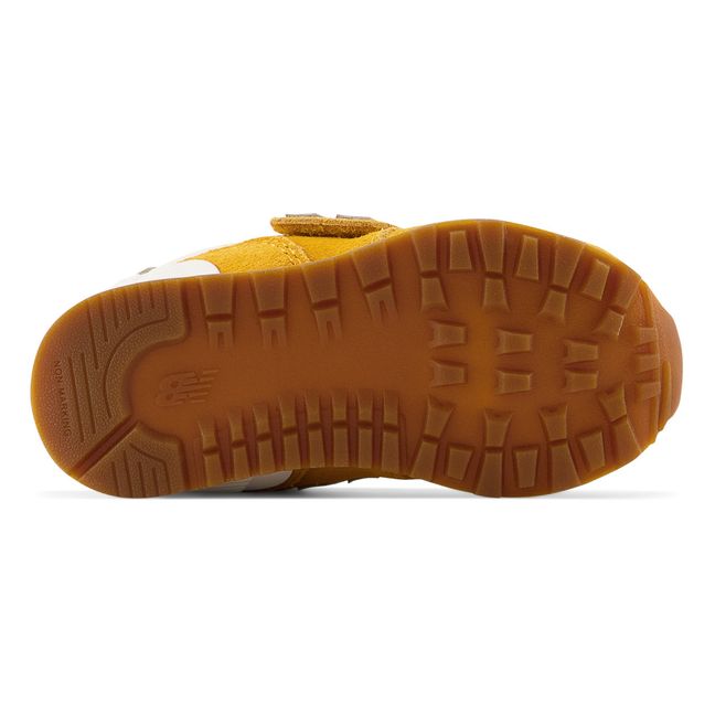 574 Retro Bright Velcro Sneakers Gelb