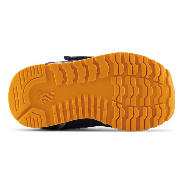 373 Closed Vamp Velcro Sneakers | Navy- Produktbild Nr. 5